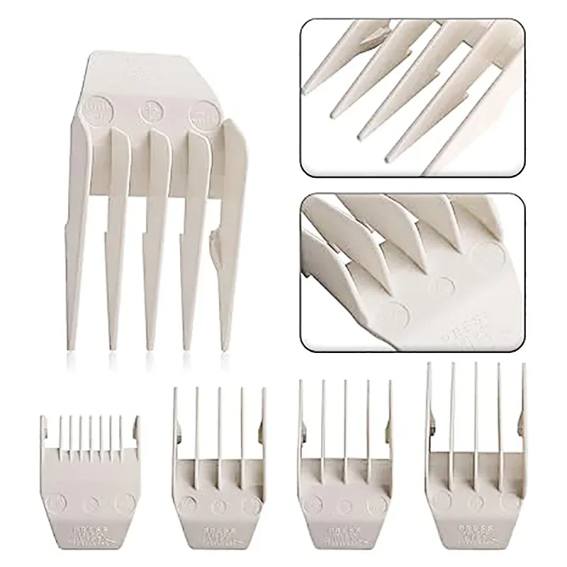 4pcs Professional Peanut Trimmer Comb Kit for Wahl Peanuts Trimmer 8685, 8655, 8035, 8685-1401, 8663