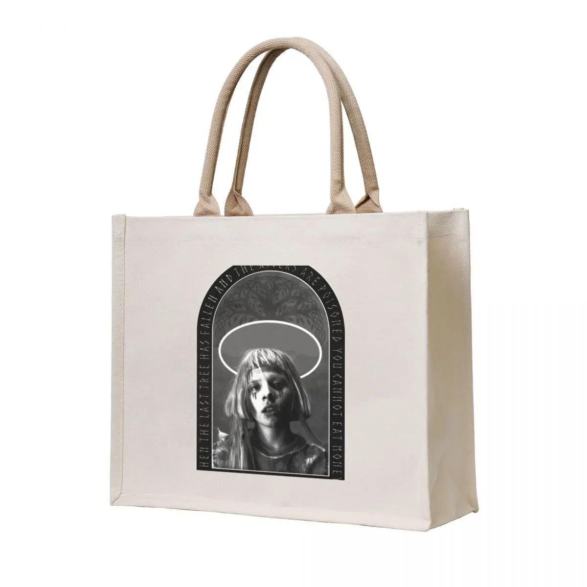 

Aurora Aksnes - You Cannot Eat Money Tote Bag supermarket folding bag eco pack Gift bags