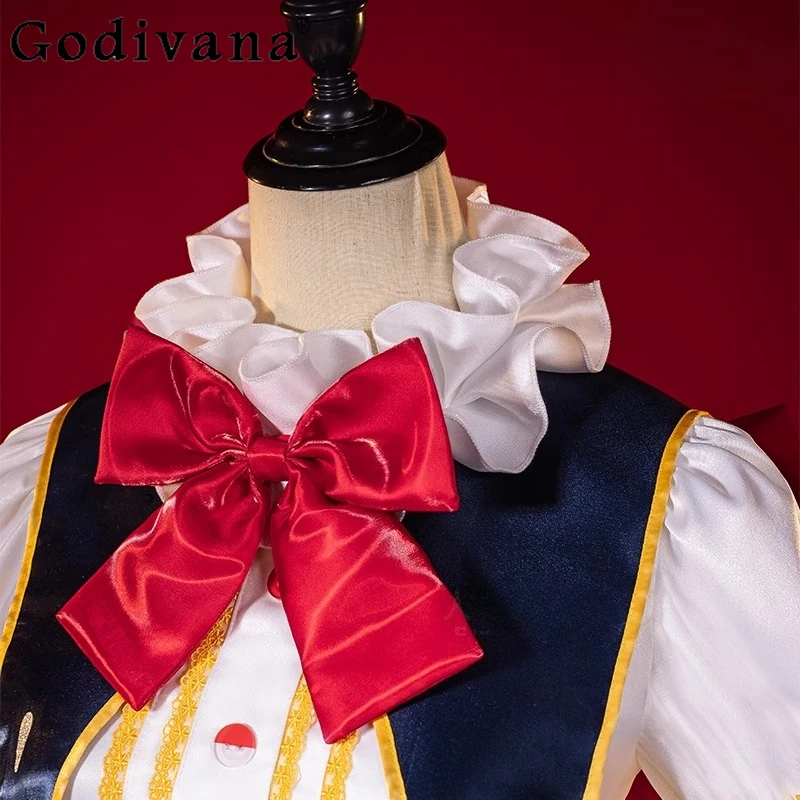 Miku تأثيري ملابس الفتيات أنيمي لعبة تأثيري حلي المتضخم اللعب زي مجموعة كاملة حفلة الهالوين الزي بطل كوس