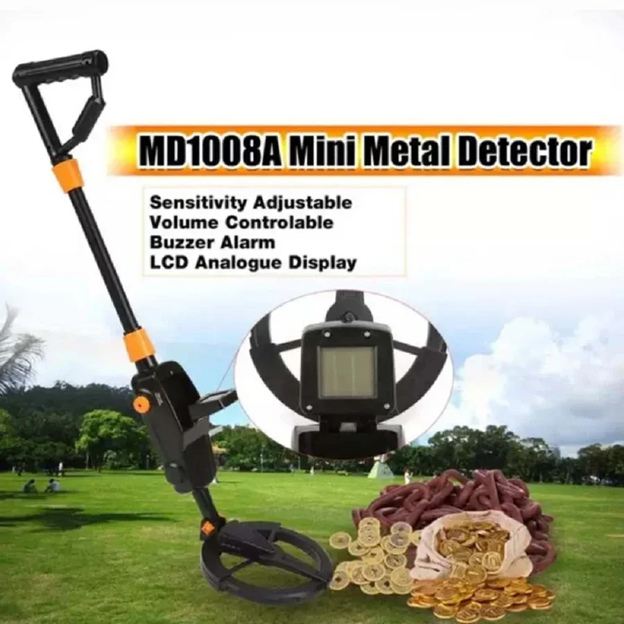 Metal Detector per bambini impermeabili da 7.4 pollici rilevatore d\'oro bobina di ricerca leggera (24 \