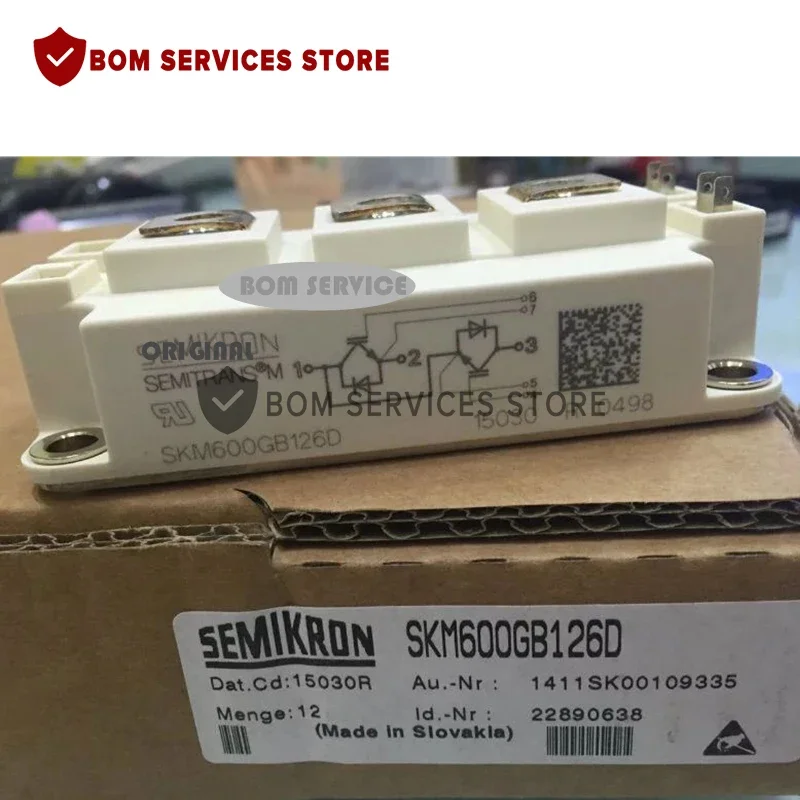 

SKM600GA126D SKM600GB126D SKM600GB066D SKM600GB063D БЕСПЛАТНАЯ ДОСТАВКА НОВЫЙ ОРИГИНАЛЬНЫЙ МОДУЛЬ IGBT