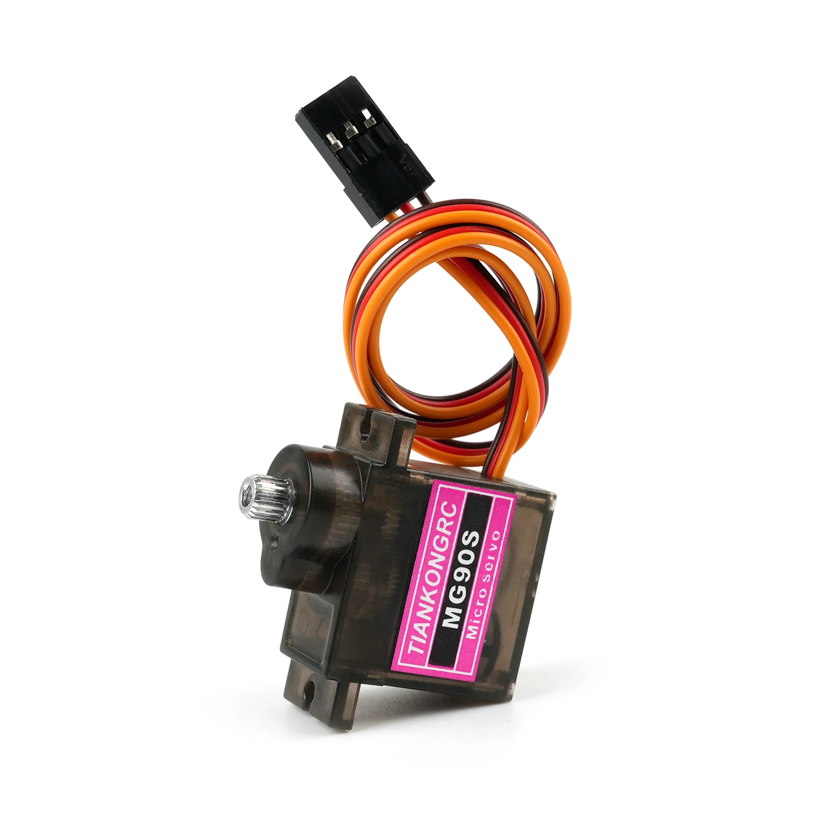 4 pezzi leggero 9g micro servomotore MG90S mini servo RC ingranaggio completamente in metallo per Arduino robot elicottero aereo auto barca controllo