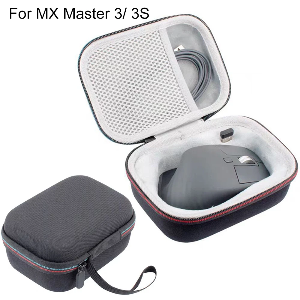 

Travel Carrying Bag Gaming Mouse Storage Box Case for Logitech MX Master 3S 3 Mouse Bag Shell Case Shockproof Organizer Box