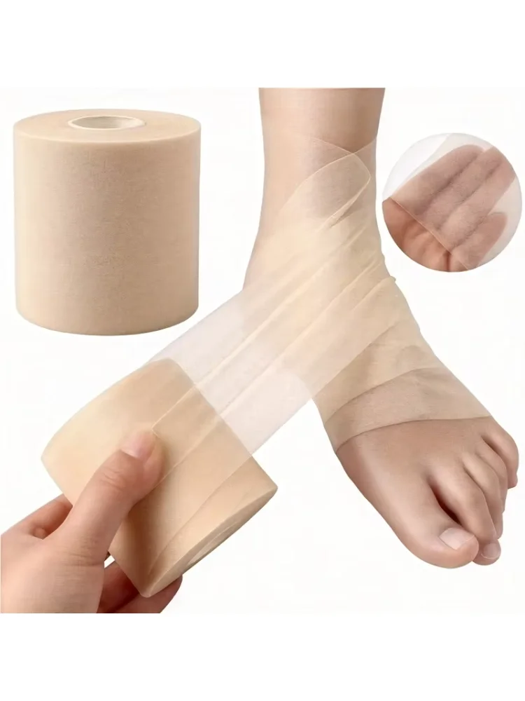 6cmx20m Foams Cotton Skins Film Elastic Bandage Elbow Knee Skin Mask Films Foam Underwrap Sports Shock Absorbing Tape