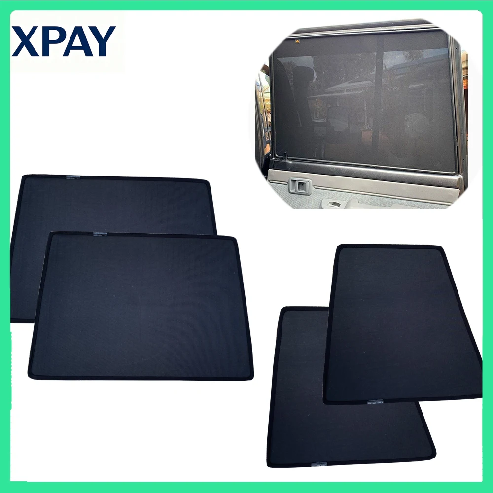 

For Car Magnetic Window Sunshade Curtain For Toyota Land Cruiser 70 Series LC76 LC79 Pick Up Accessories