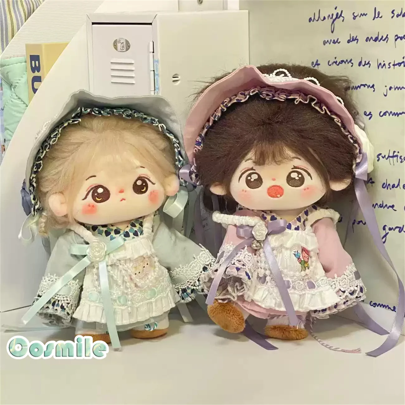 

Без атрибутов Star Idol Taisho Lolita Tea Party Желтая сукня SP Костюм Мягкая плюшевая кукла 20 см Одежда Только одежда TS Apr