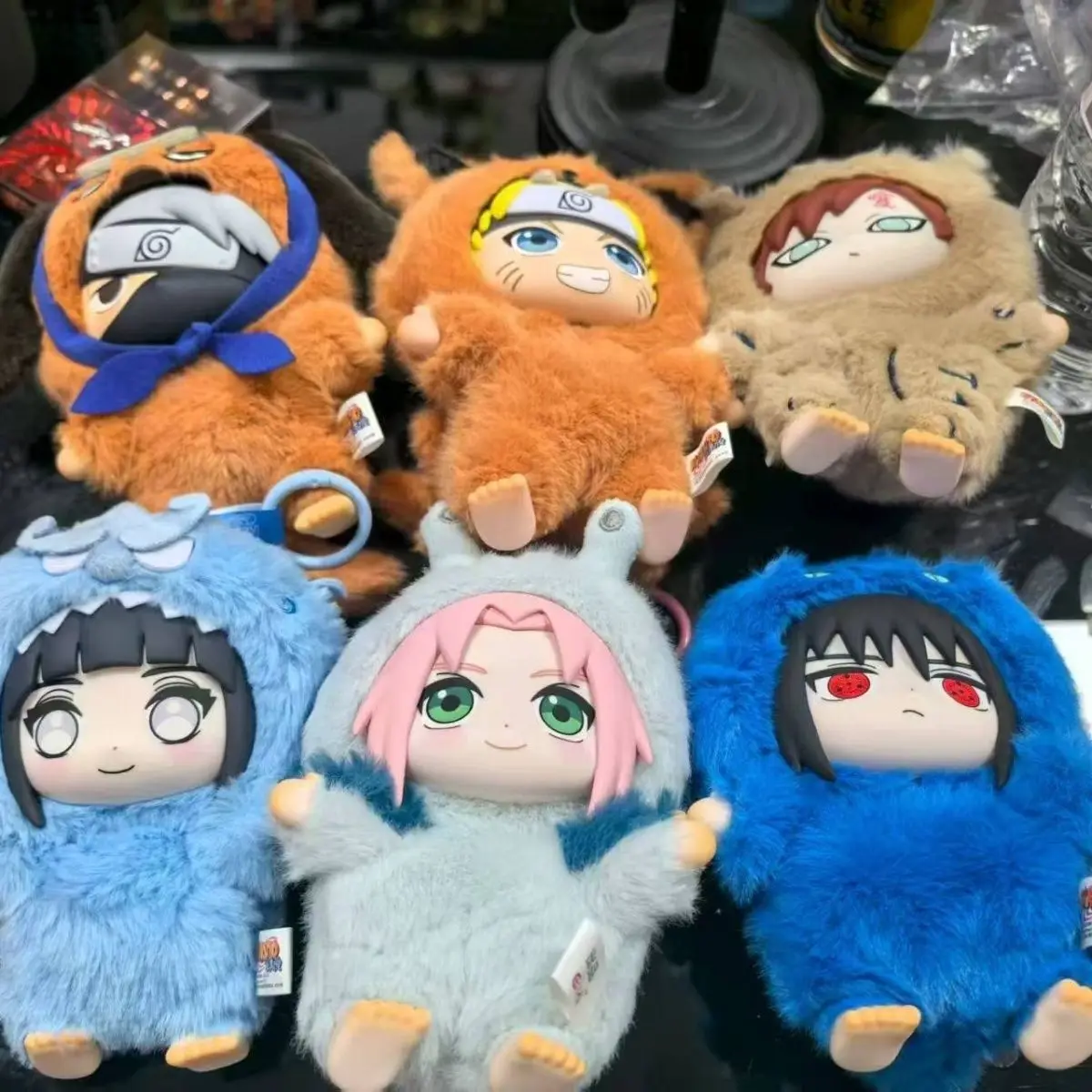2025 Hot New 1: 1 Remastered version TOP TOY Naruto EAKI Cute Beast Party Sasuke Vinyl Cute Plush Blind Box Figure Pendant Gift