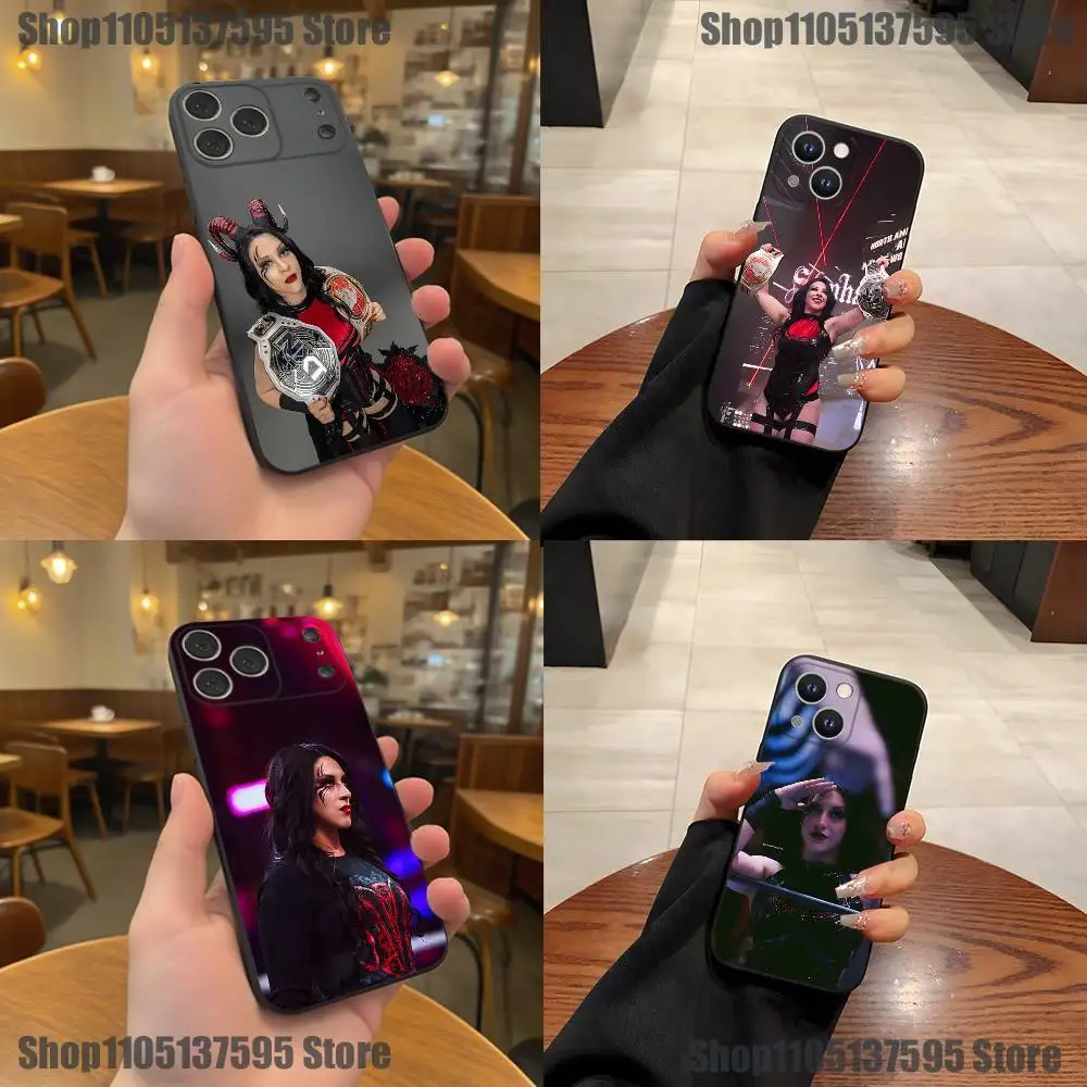 S-Stephanie V-Vaquer Handyhülle für iPhone 17,16,15,14,13,12,11,Pro,XS,Max,XR,Plus,E,SE4,Mini Schwarz Soft Cover