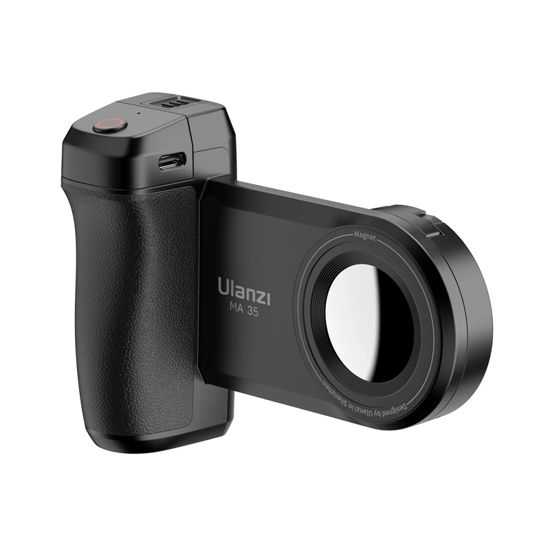 Ulanzi Ma35 Telefoon Camera Grip Handvat Magsafe Bluetooth Shutter Smartphone Selfie Stablizer Verticale Horizontale Opname