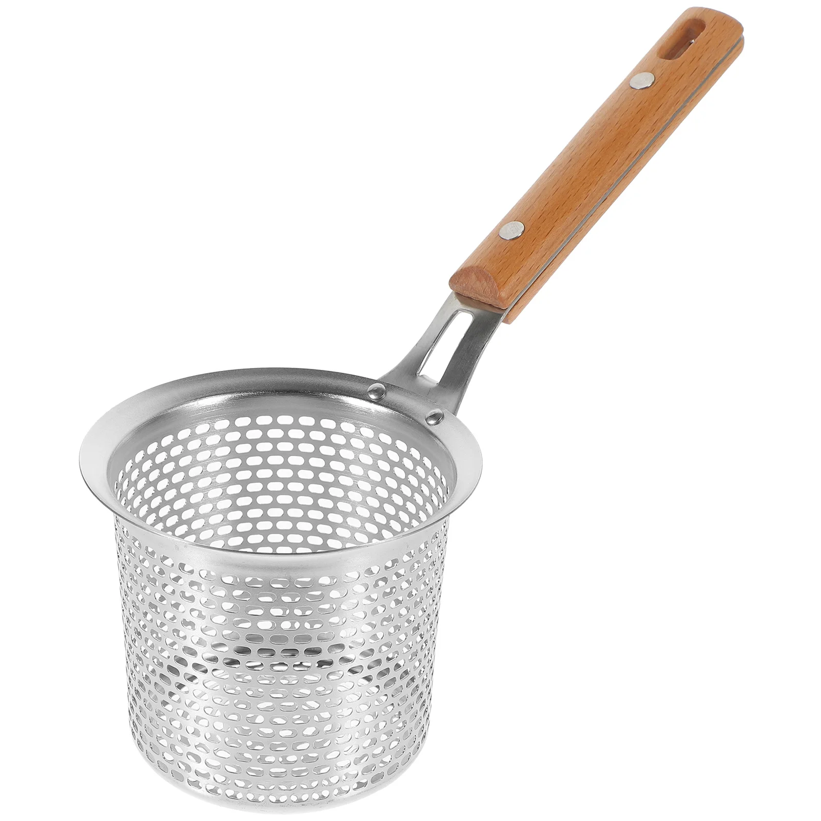 

Stainless Steel Spoon High Temperature Resistant Easy Clean Pasta Strainer Hot Pot Filter Spoon Kitchen Tool Food Serving