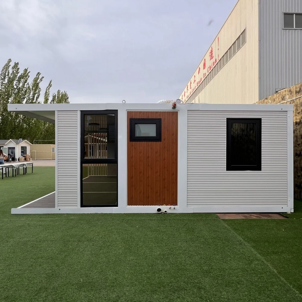 20ft 40ft Quick Assembly Container House Steel Frame For Multiple Applications-Office Shop Workshop Courtyard Toilet Waterproof