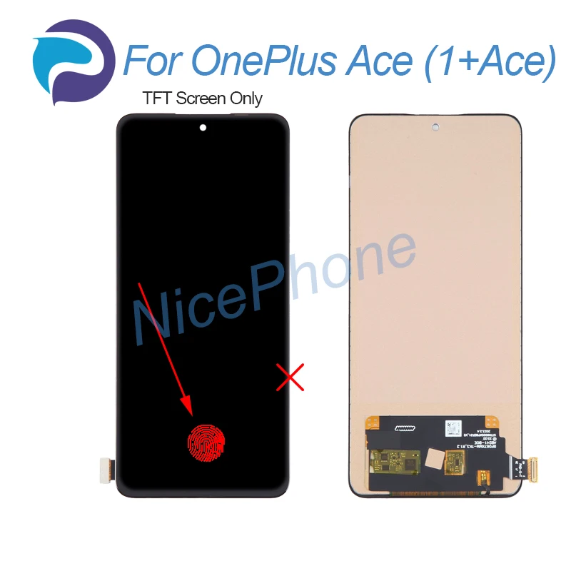 for ONEPLUS Ace LCD Display Touch Screen Digitizer Assembly Replacement 6.7