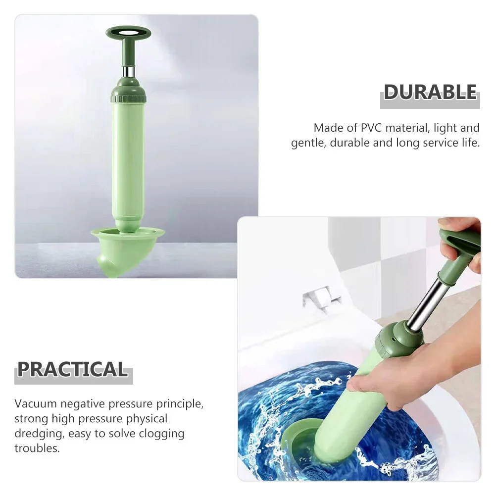 Toilet Seat Heavy Duty Plunger Kitchen Sink Opener Cleaner Suction Pvc Plungers Bathroom Vacuum Pump Bathroom Pipe Cleaner