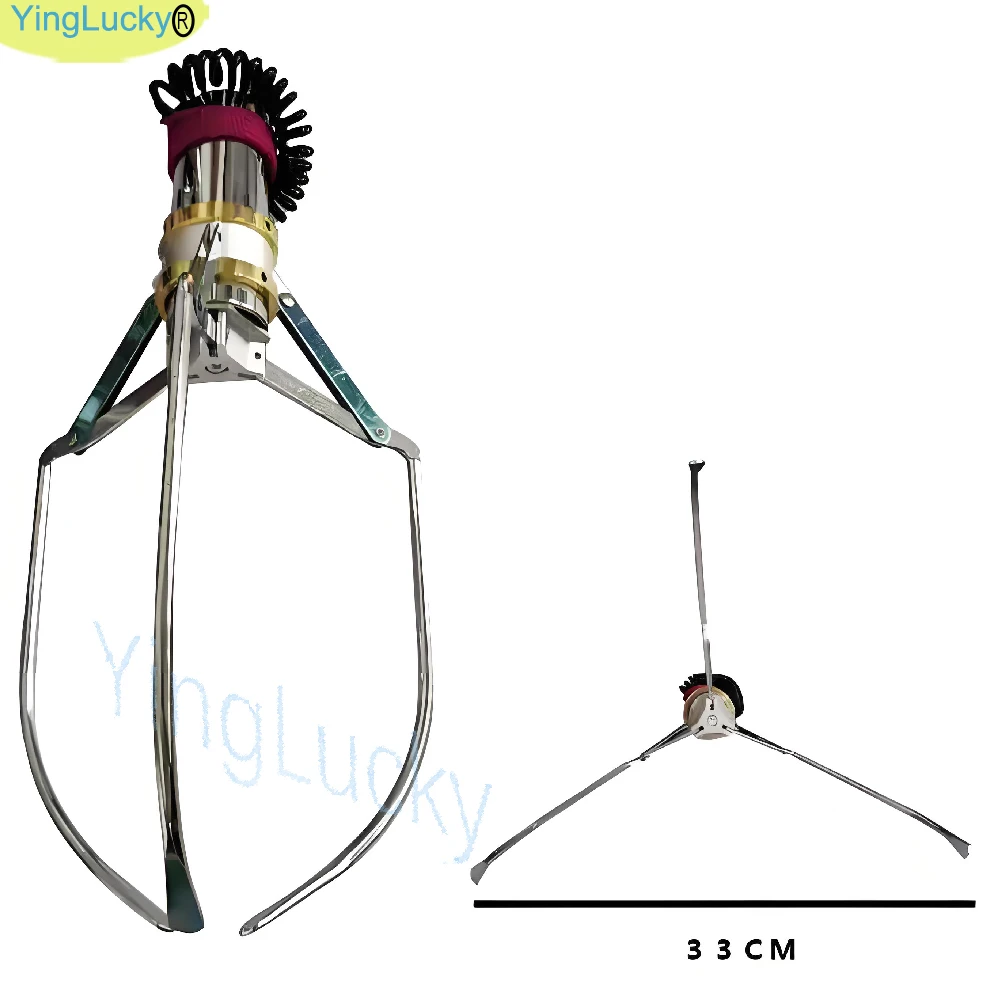 

L/XL/XXL/XXXL SZIE CLaw из нержавеющей стали с винтовой пружинной кран игровой торговый автомат Candy Arcade Crazy Prize Гусеничный металлический Gantr