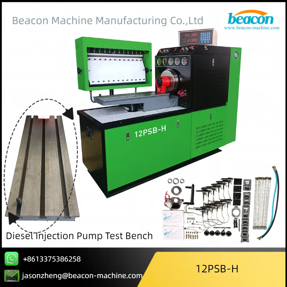 12psb Diesel Fuel Injection Pump Test Bench 12 Cylinder Mechanical Injection Repair Diagnostic Test Stand