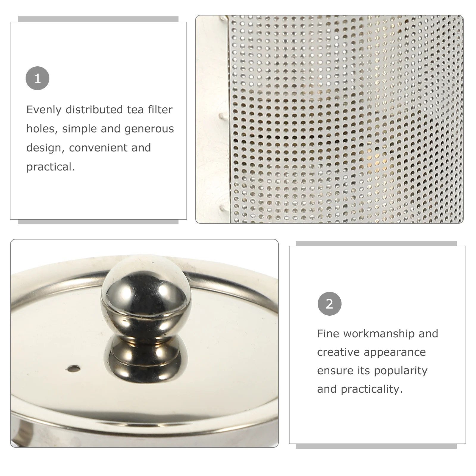 Mini Mesh Strainer Insert Coffee Machine Teapot Strainer Practical Infuser Maker Ball Mesh Metal Filter Stainless Steel