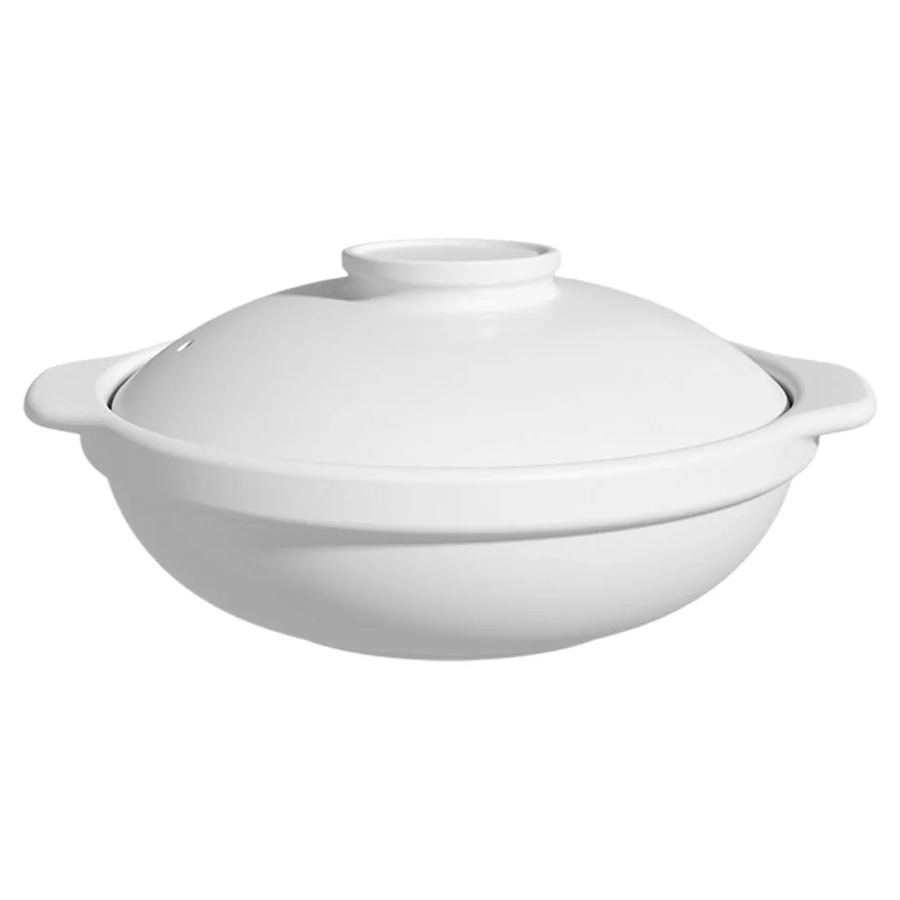 

Home Ceramic Casserole Pot High Temperature Resistant Kitchen Stew Pot for Braised Chicken Soup Cooking Ceramic Casserole