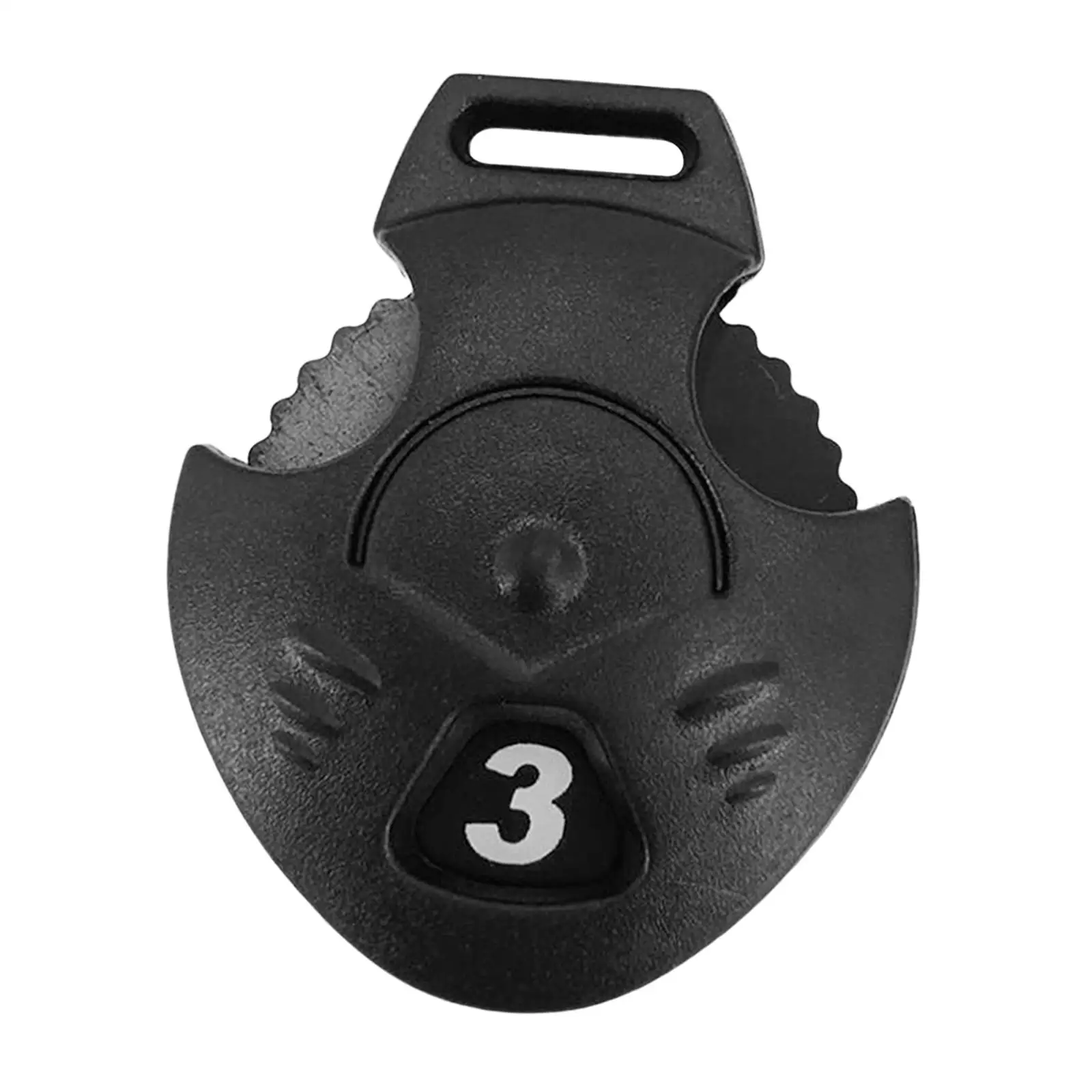 3x Interchangeable Number Tag Golf Club Cover Golf Club Head Cover Number Tags for Golf Wood Clubs