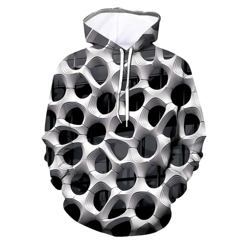 

Fashion Skeleton Pattern Hooded Shirt Autumn Trend Long Sleeve 3D Skull Printed Hoodie Men Streetwear Cool New In Sweatshirts