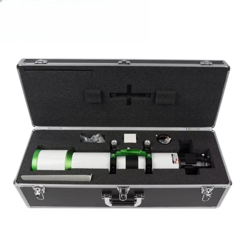 تلسكوب برومينانس 100 ملم مع عدسة متعددة المغلفة ومجال رؤية 2.6-4.6 لمراقبة كسوف الشمس