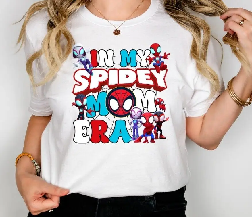 In my Spidey Mom Era Shirt,  Spidey Hero Mama Shirt, Spider Mommy Shirt