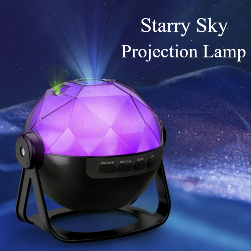 Projecteur de ciel étoilé Star River, veilleuse colorée USB 5V, décoration lumineuse pour chambre à coucher, cadeau pour enfants