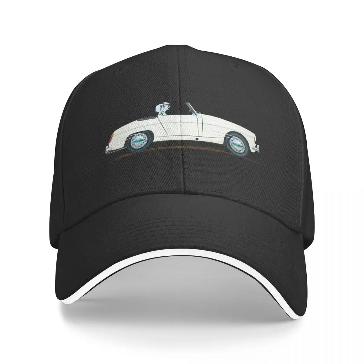 Old English White Midget (Austin Healey Sprite) Baseball Cap Golf Cap hard hat Women's 2025 Men's