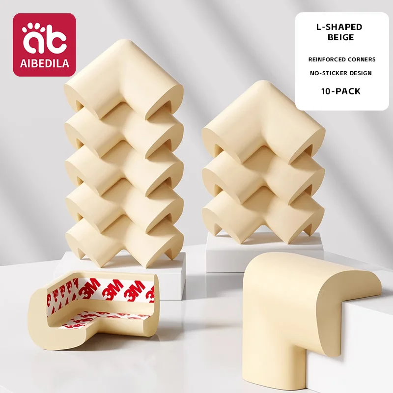 

AIBEDILA Baby Safety Corner Guards Pre-Taped Soft Furniture Edge Bumpers Anti-Collision Table Bed Protectors Toddlers Infants