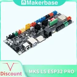 Makerbase MKS LS ESP32 PRO GRBL Controller supporto Laser e CNC WIFI Bluetooth Touch Screen aggiornamento DLC32 per macchina per incidere