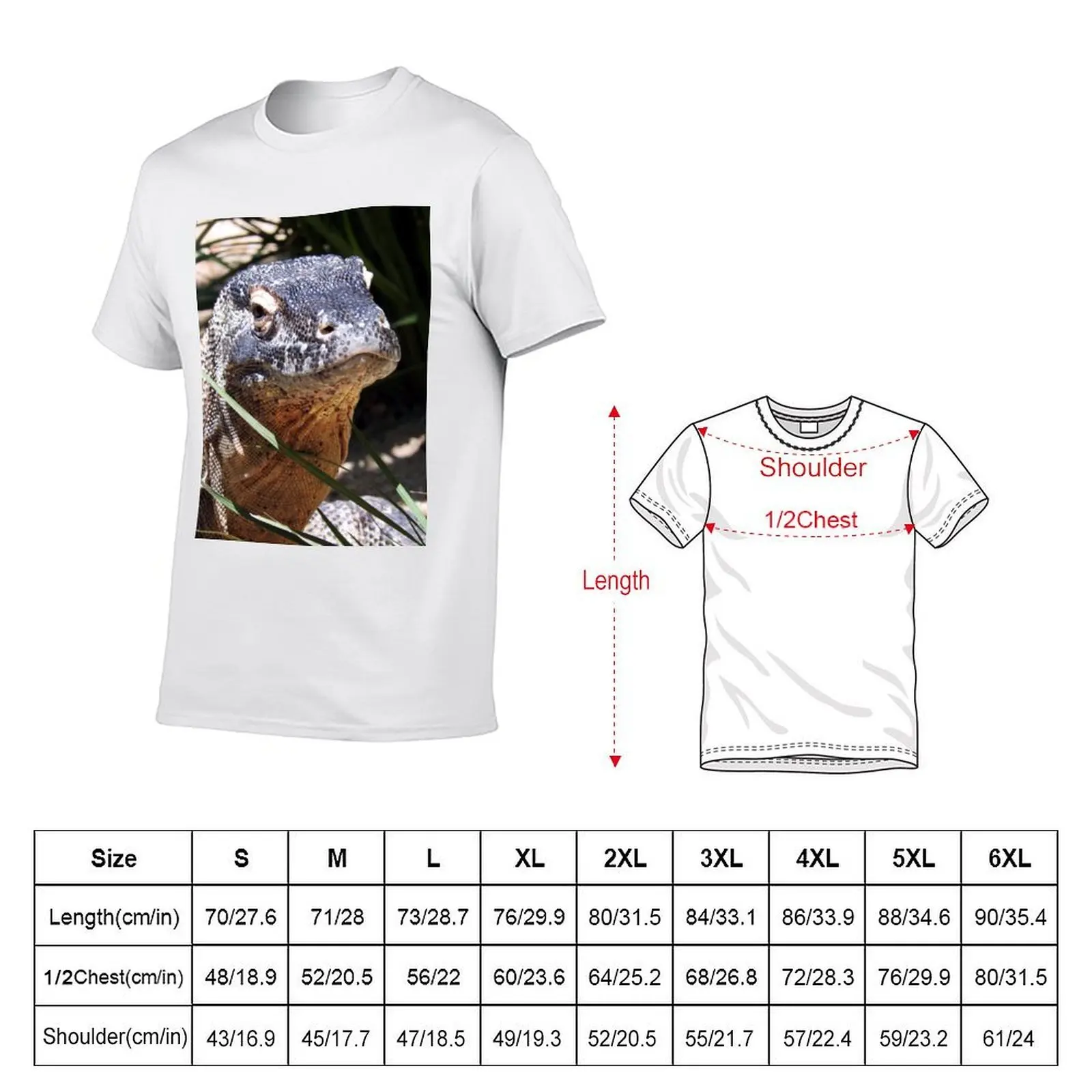 Komodo Dragon T-Shirt t shirt for man anime t shirts oversize T-Shirt