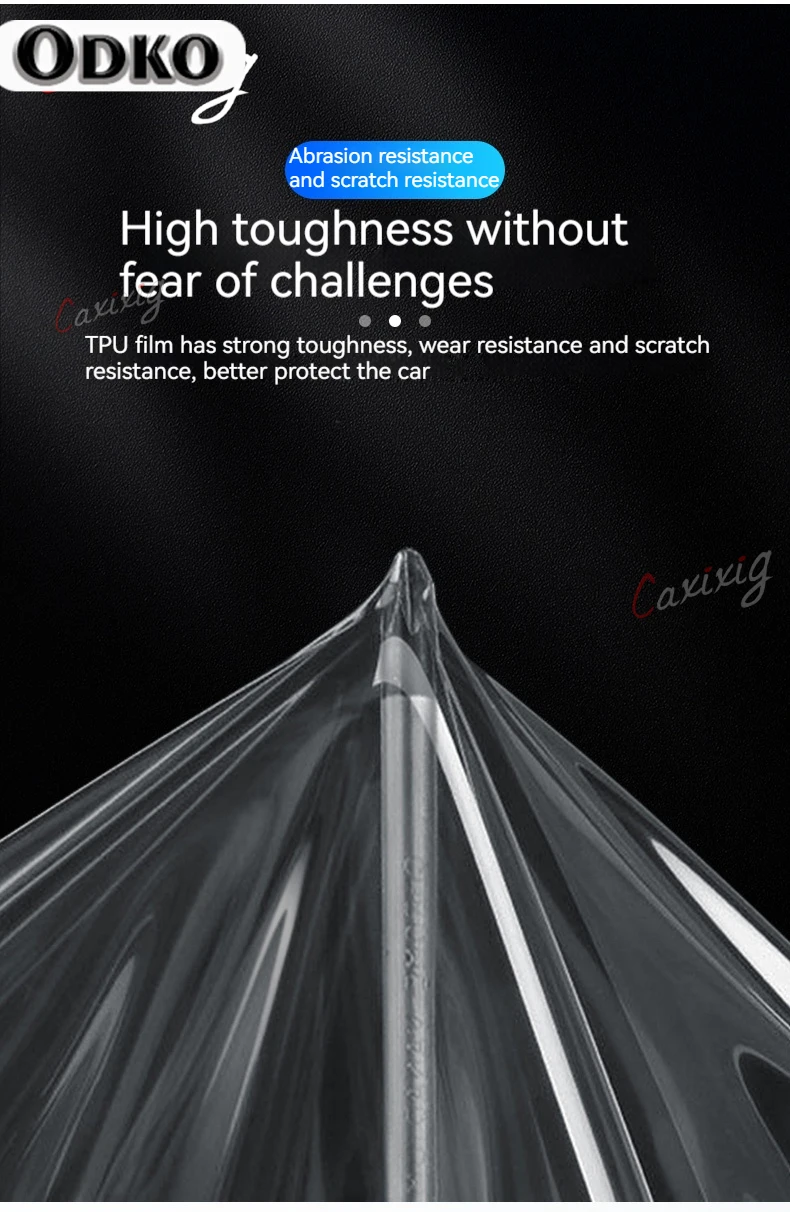 For Ford Equator Sport Territory 2024 2023 Car interior Accessories film transparent TPU Gear Panel Center Console Anti-scratch