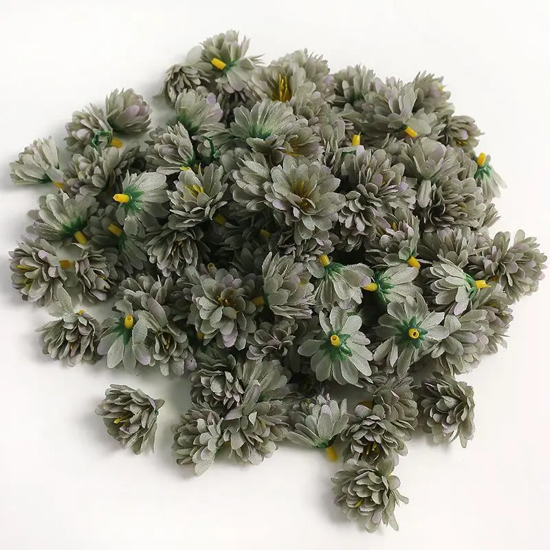 30/40 Stück Mini-Nelken, handgefertigte künstliche Blumenköpfe für Zuhause, Hochzeitsdekoration, DIY-Kranz, Geschenk, Scrapbooking, Kunstblumen – Detail 9