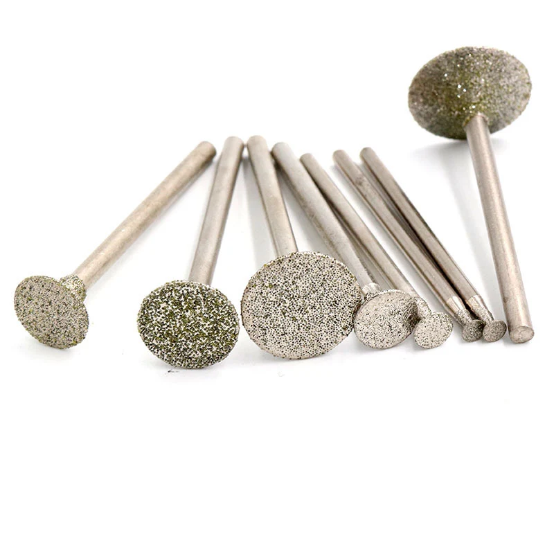C3-نوع غرامة الحبوب الصنفرة الماس طحن لدغ الأسنان طحن بت 200 حصى جلخ رئيس ل مطحنة القالب أدوات دريمل الدوارة #3