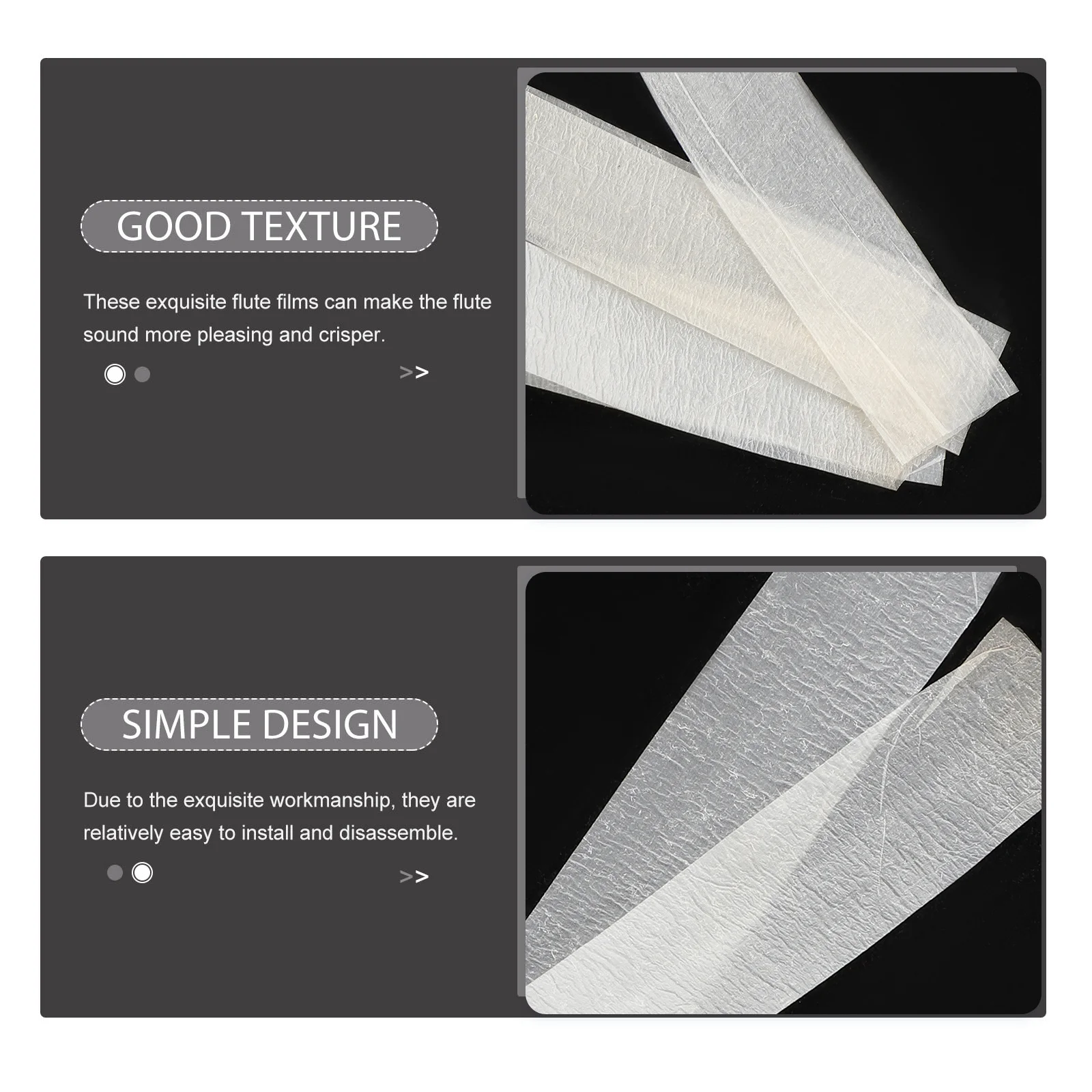 2Pcs Bamboo Flute D…