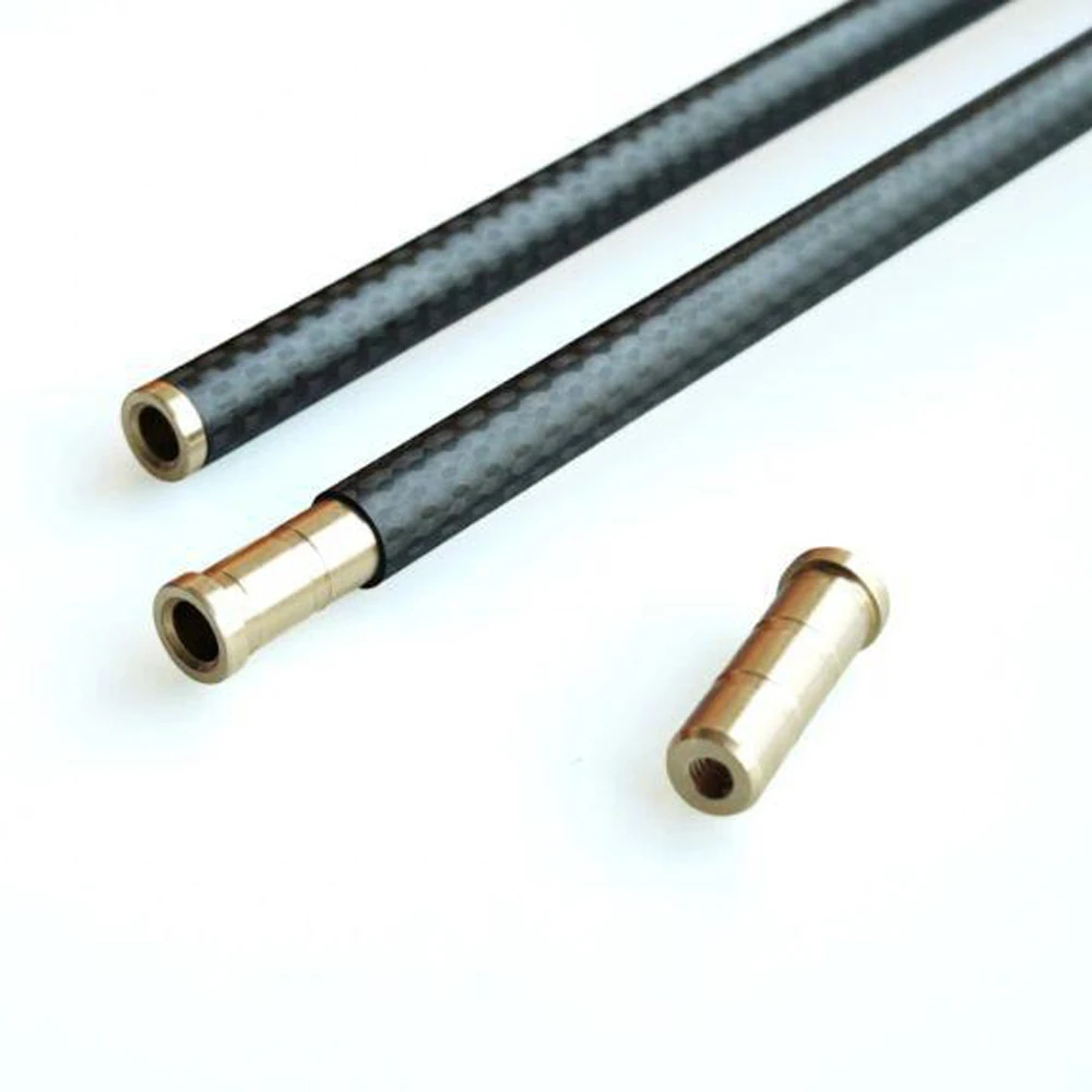 24pcs Archery Arrow Insert Copper 100grain Weighted counterweight For I.D.7.6mm Carbon Arrow Shaft Shooting Accessories