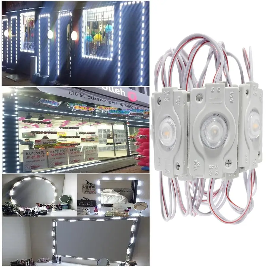

Module, LED Windows Lights 6000k White Light 200pcs 3030SMD 150LM Per LED Module IP65 Waterproof for Advertising Signs with Tape