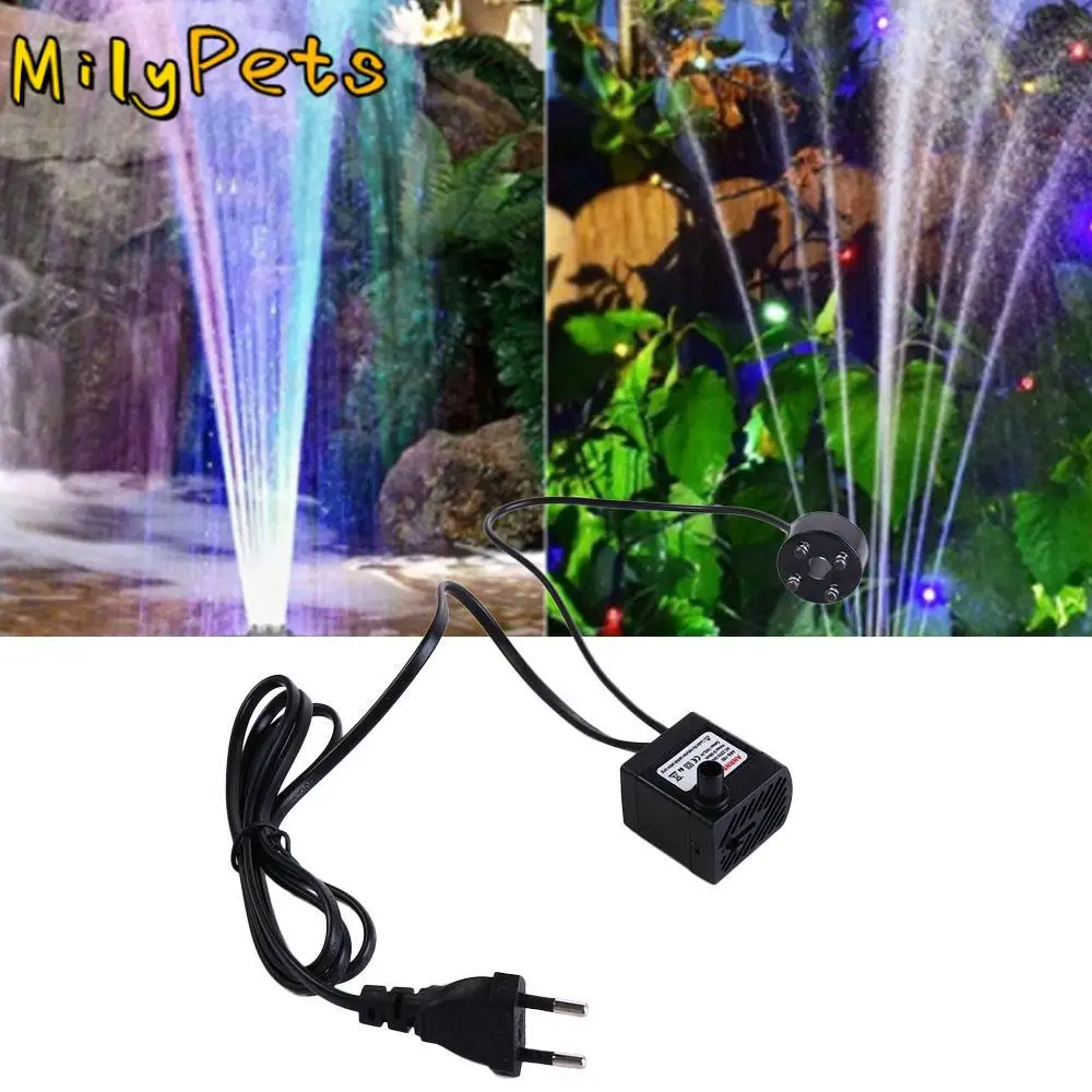 Aireador de tanque para acuario, estanque de peces, ciclo de agua, Kit acuático para mascotas, bombas de agua para acuario, fuente de tanque de peces, bomba de agua sumergible