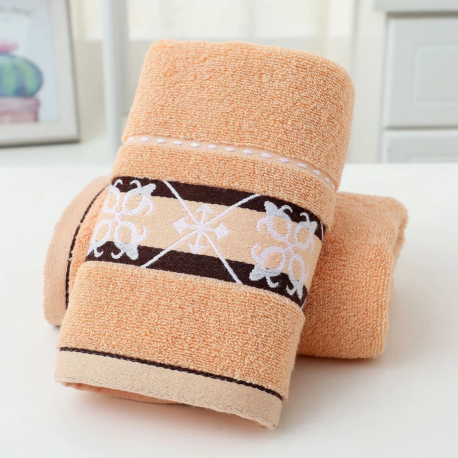 

100% Cotton Soft Absorbent Face Towel Multipurpose for Home Daily Use & Supermarket Gift