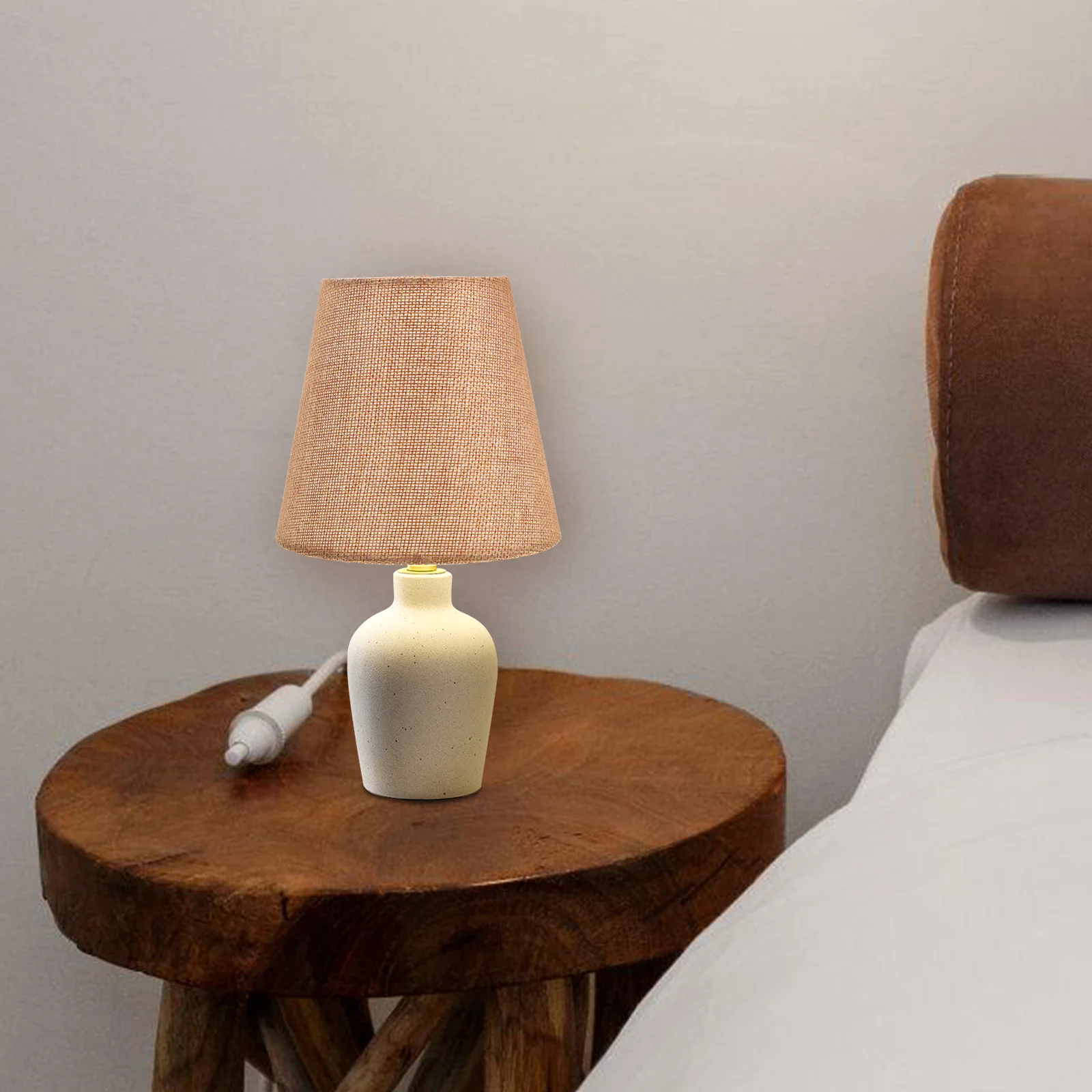 

Fabric Table Lamp Shade Clip-On Bulb Style Replacement For Desk Bedside Floor Lamp Home Hotel Decor Light Cover