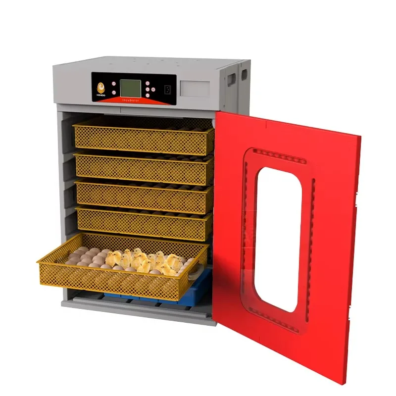 400 Chicken Eggs Incubator and Hatching Machine Poultry Egg Incubator Hatchery Equipment Automatic Egg Turning 400 PCS