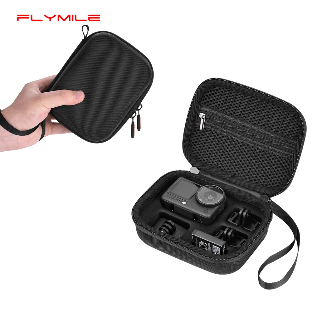 

BRDRC Carrying Case for DJI Osmo Action 6 Portable Travel Bag Storage Bag Black Protective Case for DJI Action 6 Accessories