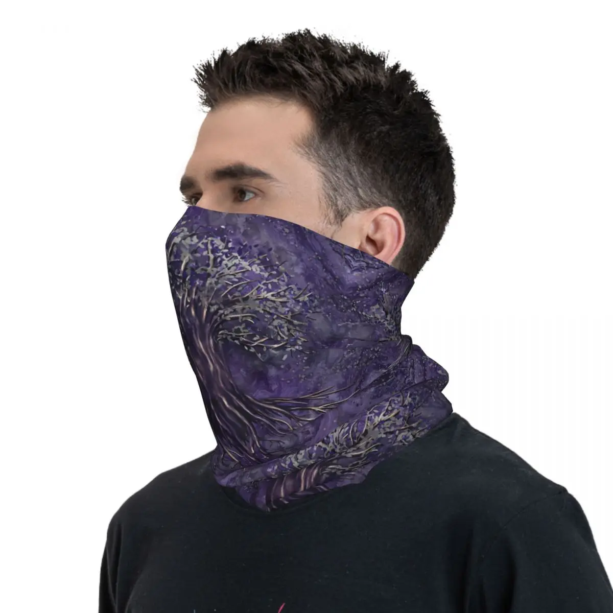 Árvore da vida fina envoltório lenço, Bandana Neck Gaiter, Tampa do rosto, Headband