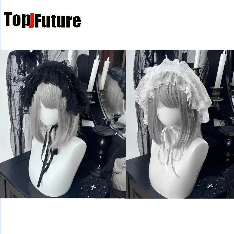 tiara-de-cabelo-preta-e-branca-com-renda-babados-e-pingente-de-cruz-de-metal-estilo-gotico-sombrio-lolita-y2k-acessorio-de-cabeca-alternativo-para-halloween