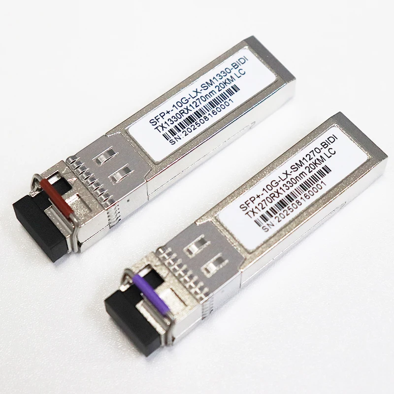SFP Transceiver SFP Module 10G LC 1330nm/1270nm 20km fiber switch Compatible module with Switch Optical Module