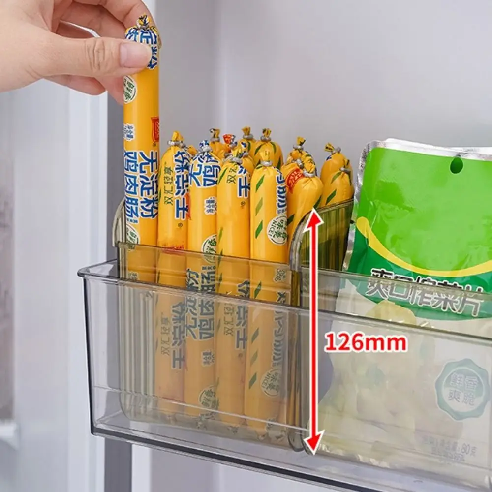 Fridge Side Door Refrigerator Drawer Quality Deepen Large Opening Food Storage Box Plastic Food Case Kitchen