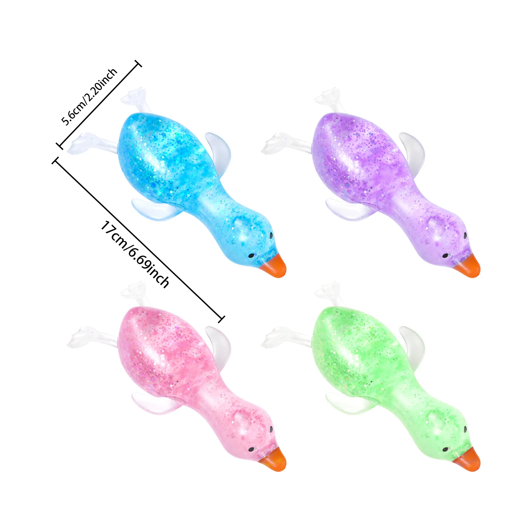 Duck Squeezing Toy Simulation Duck Shape Cute and Fun Relieve Stress Slow Rebound Pinching Squeezing Toy Duck