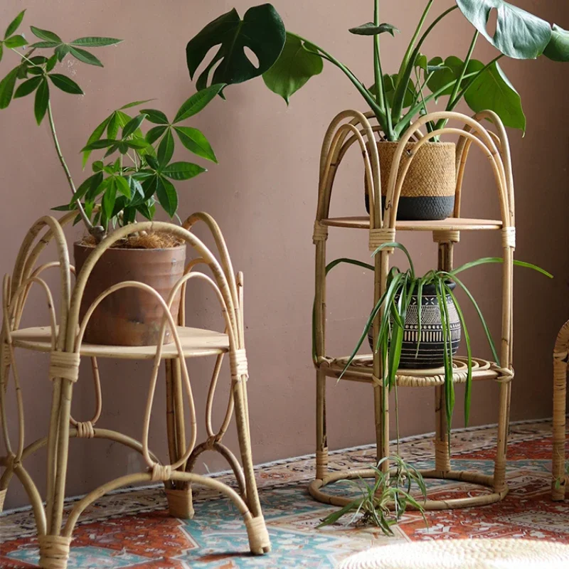 rattan-weaving-plant-stand-multi-layer-plant-organizer-creative-decoration-flower-rack-living-room-balcony-indoor-gardening