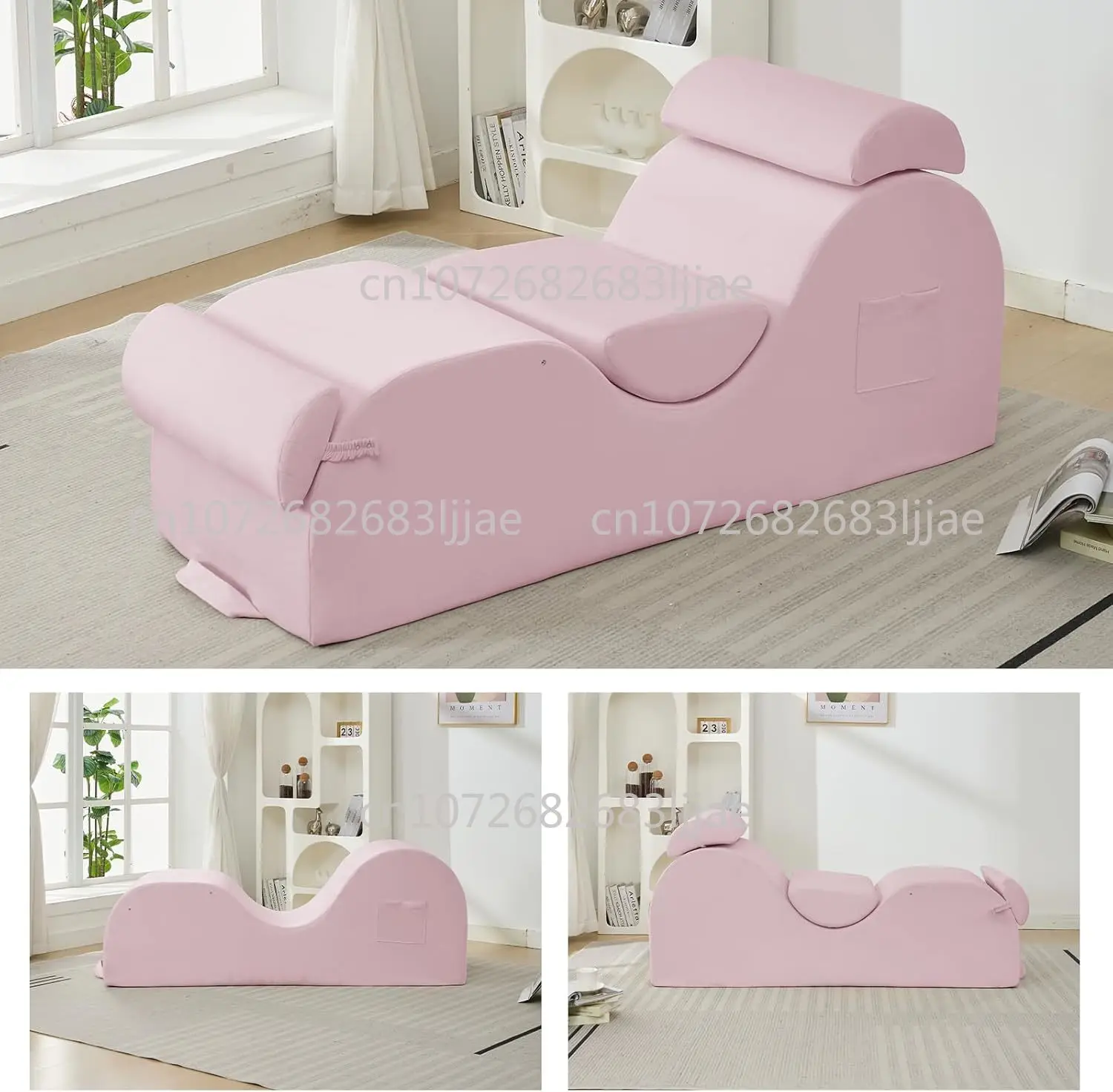 Modern Design Sports Ergonomics S Curved Lounge Chair Interior Living Room Bedroom Sofa Yoga Chair