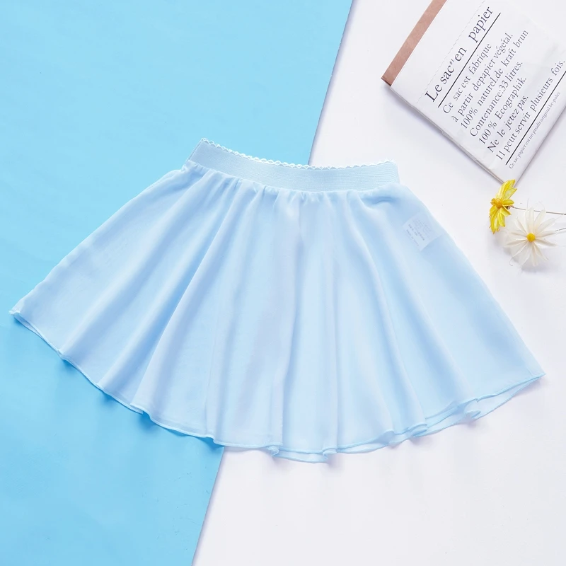 Adult Chiffon Ballet Dance Tutu Skirt Women Girls Gymnastics Wrap Skirt Training Ballet Skirts Юбка Ballet Dancing Faldas