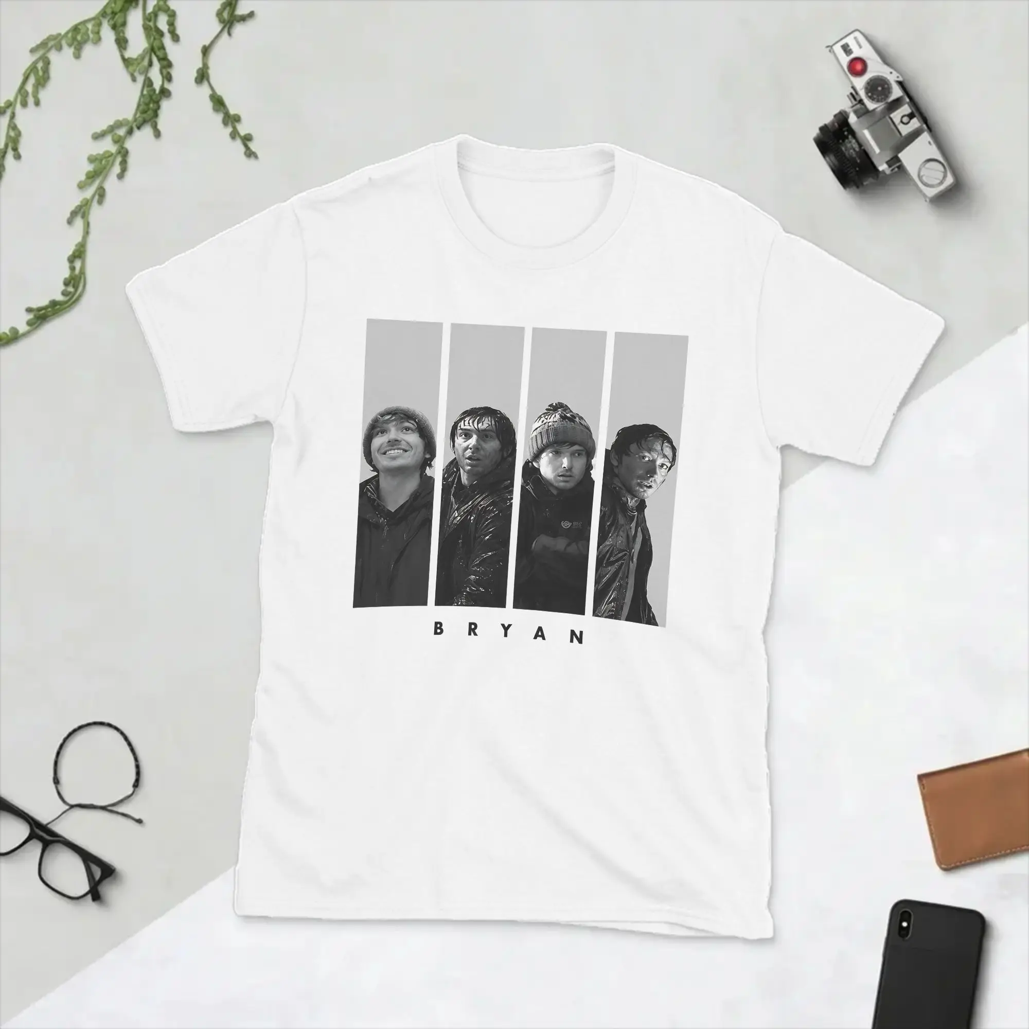 Austin Abrams as Bryan T-Shirt for Men  Novelty Pure Cotton Tees O Neck Short Sleeve T Shirt 4XL 5XL 6XL Clothes